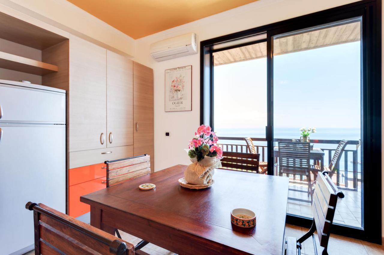 Taormina Panoramic Seaview Apartment Exterior foto