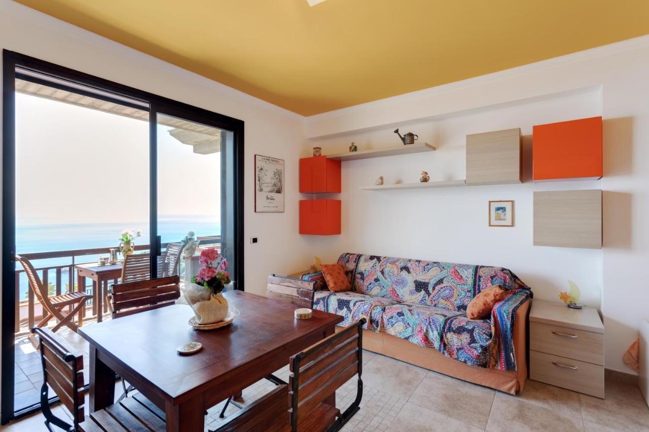 Taormina Panoramic Seaview Apartment Exterior foto