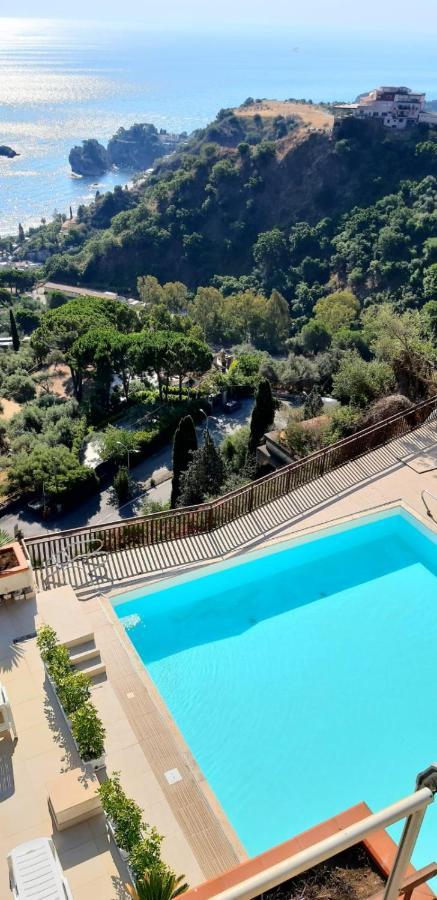 Taormina Panoramic Seaview Apartment Exterior foto
